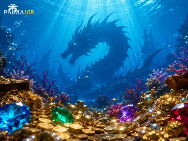 Dragon Fishing 2 dengan tampilan permainan tembak ikan bawah laut