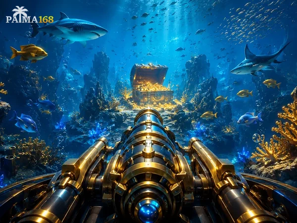 Pilihan senjata dan target dalam Dragon Fishing 2